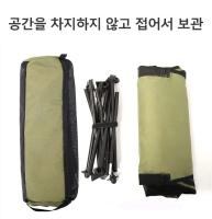 Reposacabezas plegables portátiles para acampar, aleación de aluminio ligera para viajes, silla de pesca, muebles de exterior - details 2