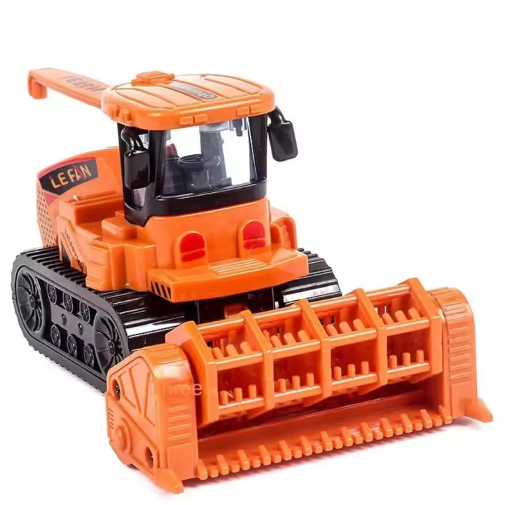 Construcción de ciudades deslizantes inercial, modelos de excavadora, grúa, Desarrollo intelectual, ingeniería, coche de inercia, juguete - 1