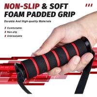 Mangos de gimnasio de Metal con anillo en D, mango de máquina de Cable resistente para entrenamiento con gancho para bandas de resistencia para el hogar, accesorios de Fitness - details 9