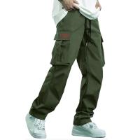 Nuevos Pantalones De Trabajo Para Hombre 2025 Estilo Europeo Y Americano Pantalones Casuales Rectos Con Bolsillos Para Hombre - details 10