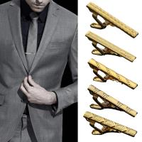 Clip de Corbata de Metal con Diseño Clásico Pinza de Corbata de Cristal para Hombres - details 12