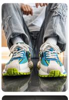 2025 nueva malla de verano zapatos para correr transpirables plataforma aumentando tendencia zapatos de los hombres zapatos de papá zapatos casuales. - details 2