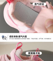 Sandalias Baotou para niños nueva malla de verano transpirable niños hueco Semi-sandalias antideslizante suela suave Baotou para mujer - details 3