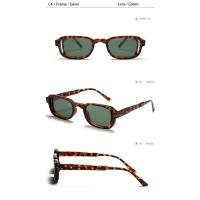Nuevas gafas de sol de montura pequeña para hombres, gafas de sol cuadradas para mujeres, gafas de sol retro personalizadas - details 9