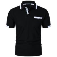 Camisa Polo Para Hombre Verano Manga Corta Clásica Con Botones Ajustada Ligera Transpirable Moda Streetwear Polyester - details 1
