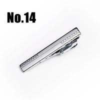 Nuevo Clips para corbata clásicos simples de 4cm, accesorios de Pin diario de Metal para hombre, regalo - details 16