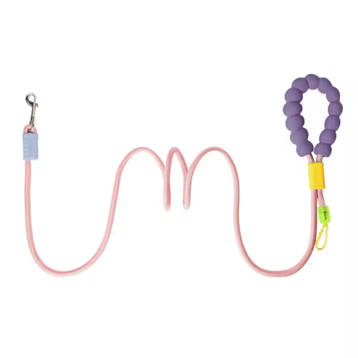 Cómoda correa para perro de 1,8 M, bandolera ajustable, cuerda de tracción para mascotas, corbata de cintura, cinturón de cintura de alta resistencia, correa para perro para correr - 1