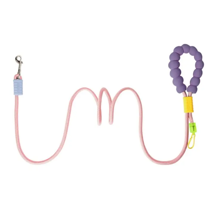 Cómoda correa para perro de 1,8 M, bandolera ajustable, cuerda de tracción para mascotas, corbata de cintura, cinturón de cintura de alta resistencia, correa para perro para correr - 1