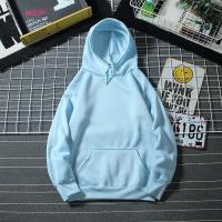 2023 Primavera Otoño Hombres y Mujeres Casual Sudadera con Capucha Color Puro Deportes Sudadera con Capucha Sudadera Top - details 3