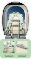 Viero Mochila Impermeable Compartimento para Zapatos, Bolsa de Separación de Ropa Seca y Húmeda, con Cable USB, 30L - details 4