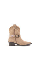 Wunder Spring Botas Cowboy con detalles metálicos para mujer, refinamiento y audacia en cada paso - details 3