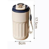 Taza de aislamiento portátil con pantalla Digital, botella reutilizable resistente al calor para mujeres y hombres - details 1
