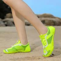 Yirabit 2024 Zapatos de agua de playa al aire libre de verano con diseño ligero descalzo, función antideslizante, transpirable y suave - details 5