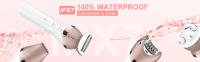 Depiladora para Mujer Afeitadora eléctrica Raozr Vello púbico Recortador de Bikini Depilación Corporal Cara, Piernas y Axilas Húmedo Seco con Luz LED 6 en 1 - details 4