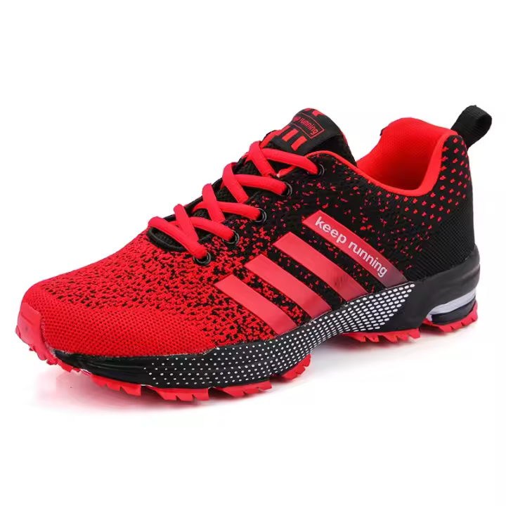 Zapatillas de Correr Transpirables para Hombre Zapatos Deportivos con Cordones - 1