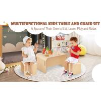 multifunctional kids table and 2 chair set
