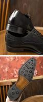 Waterdrop ofrece zapatos casuales planos de cuero genuino de alta calidad, zapatos con cordones suaves para hombres de nueva marca - details 5