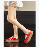 Cuero zapatos de entrenamiento alemán nueva malla transpirable deportes Forrest Gump zapatos de las mujeres casual versátil zapatos blancos - details 15