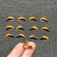 5/10 Uds moscas húmedas cebo pesca con mosca para lubina trucha Lucio salmón cabeza de latón Caddis Ninfa cebo de pesca hecho a mano señuelo de pesca de insectos artificiales - details 11