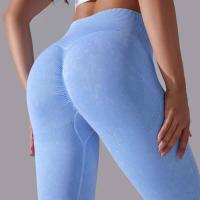 Pantalones de yoga para mujer, pantalones deportivos transpirables de cintura alta, ropa de gimnasio para levantamiento de glúteos, entrenamiento - details 48