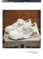 Nuevos Zapatos De Tabla, Suelas Gruesas Deportivas Y De Ocio Aumentan La Pequeña Marea Blanca - details 12