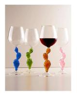 Copa de Vino de Cristal Estilo INS 350ml Rojo, Ámbar, Verde, Morado Juego de Gafas de Vino para el Hogar - details 6