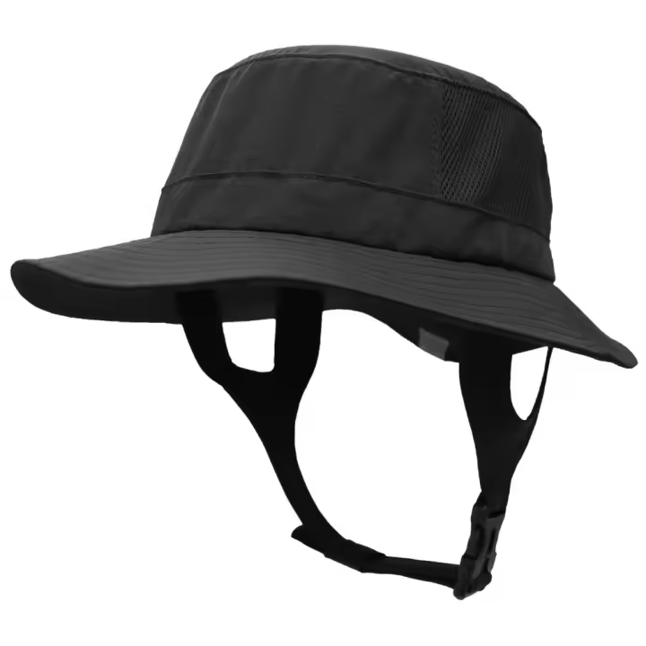 Gorro de Surf en la playa de malla portátil UPF50 +, sombrero para el sol transpirable para hombre, sombrero de pescador con protección solar ajustable para la barbilla, senderismo - 1