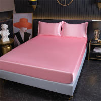 Bonenjoy-sábana bajera para cama tamaño Queen/King, Protector de colchón liso para el hogar, Sábana elástica de lino de Color sólido (sin funda de almohada) - details 14