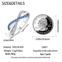 Anillo de Plata Esterlina 925 con Zirconia de Estrella de Copo de Nieve - details 63