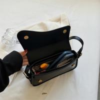 Bolso cruzado de cuero Vintage para mujer, bandolera con solapa pequeña para hombro, axila, 20223 - details 9