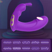 Consolador estimulador de clítoris de conejo, vibradores, masajeador de punto G Vaginal, pene postizo inalámbrico, Juguetes sexuales Bluetooth para mujeres y adultos 18 - details 8