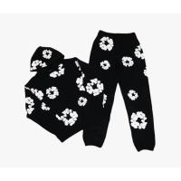 Y2K Conjunto de sudadera de 2 piezas para hombre y Mujer, sudadera de manga largo y pantalón de chándal, estampado hip hop, conjunto con capucha, sudadera para hombre - details 1