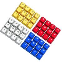 Teclado nical de Metal galvanizado 104 87Key Cross personalidad translúcido oro Sier juego Keycap - details 2