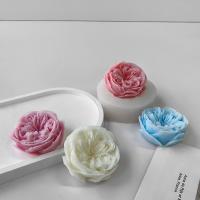 Resina epoxi Austin Rose flor molde peonía hecho a mano vela molde 3D DIY jabón molde fabricación de velas - details 3