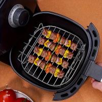 Juego de Vajilla de Aire Seco de Acero Inoxidable 4 Pinchos para Asar Carne - details 2