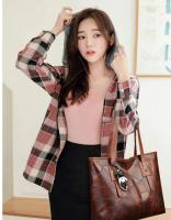 Bolso de mano de gran capacidad con cremallera cuadrada Horizontal para mujer, bolso de hombro de moda, nuevo, 2024 - details 23