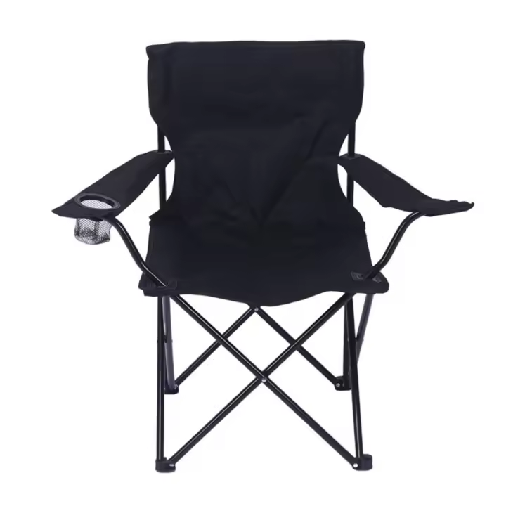 Silla Plegable al Aire Libre de Tela Oxford Ideal para Acampar, Pescar y Usar en la Playa - 1