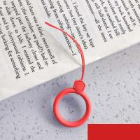 Accesorios simples y bonitos para teléfono móvil, llavero de silicona, cordón, correa para teléfono, anillo para dedo, correas para llaves - details 6