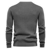 Nuevas sudaderas de cuello redondo para hombre, ropa de abrigo grande de Color sólido, camisetas para correr al aire libre de primavera - details 3