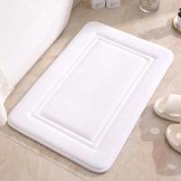 Alfombrilla de baño de gran tamaño, alfombra de baño en forma de U, absorbente de agua y antideslizante, decoración del hogar - details 2