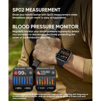 Reloj Deportivo Inteligente Impermeable Pantalla AMOLED de 1.85 Pulgadas Batería de 1000 mAh - details 10