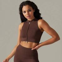 Chaleco Deportivo sin Mangas Chaleco de Yoga Elástico para Mujeres Chaleco de Entrenamiento sin Mangas Chaleco de Correr - details 49