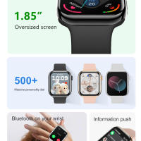 Reloj inteligente iWatch10 para hombre y mujer, pulsera con pantalla táctil completa de 1,85 pulgadas, brújula deportiva, GPS, NFC, serie 10, novedad de 2025 - details 2