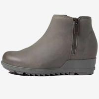 Botines vendedores calientes de la tendencia de la moda, zapatos de mujer de cuero genuino - details 7