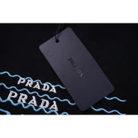 Camisa de manga corta con logotipo frontal de moda de verano de alta calidad, camiseta holgada de algodón puro para hombre, nuevo accesorio de camisa informal estilo pareja - details 10