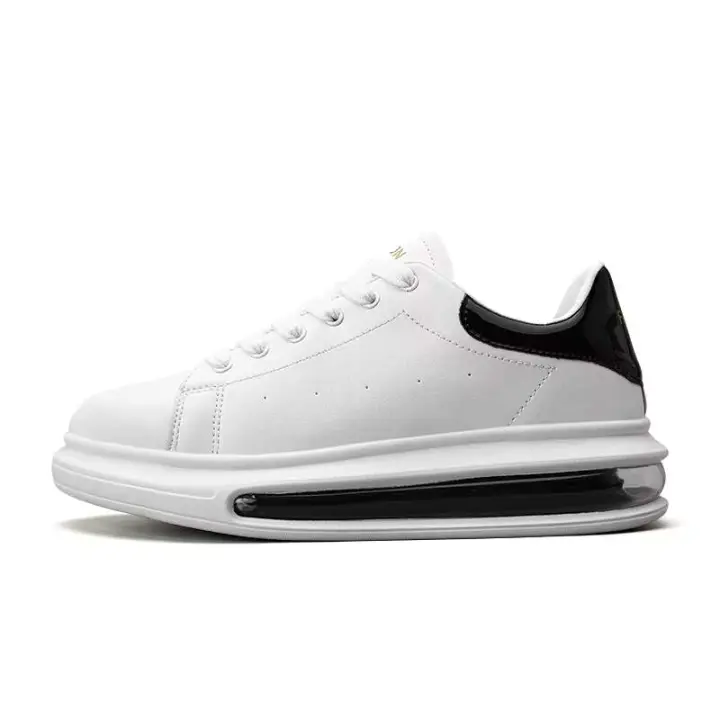 Nuevo 2025 zapatos de diseño blanco todo aire a bajo precio: tacones deportivos, calidad de cuero de marca de ocio para mujer - 1