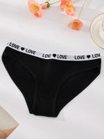 7 unids/set de bragas de algodón para mujer, calzoncillos suaves sexis, bragas bonitas con letras para niñas, lencería elástica transpirable para mujer, XS-XL - details 9