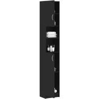 Armario de Baño de Madera Ingeniería Lavadora, Estante, Ducha, Inodoro 32x25,5x190 cm - details 30