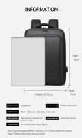 Mochila de negocios para hombre, mochila impermeable para ordenador, tela Oxford, gran capacidad, Busines de carga USB - details 10