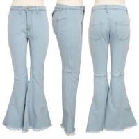 Pantalones acampanados de mezclilla elástica ajustados a la cintura HSF99 Fashion - details 98